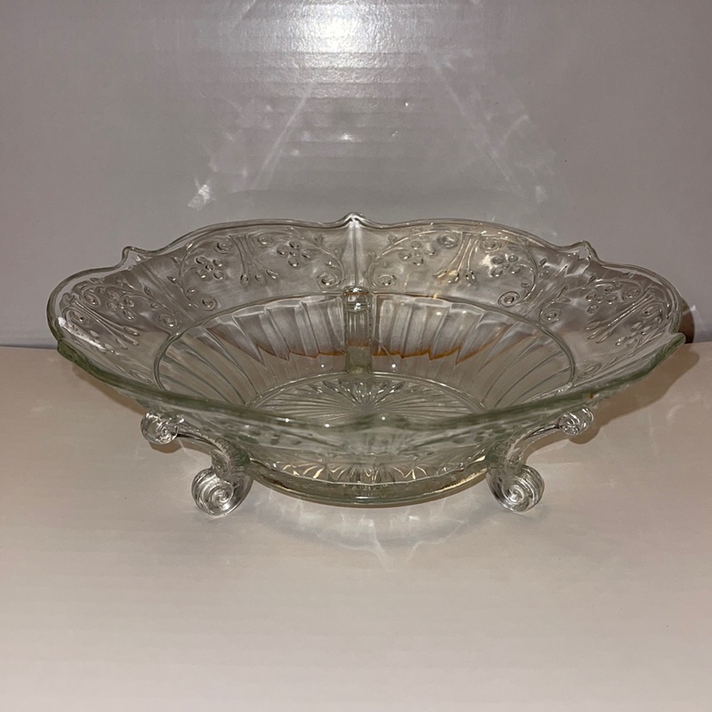 Glass Salad Bowl